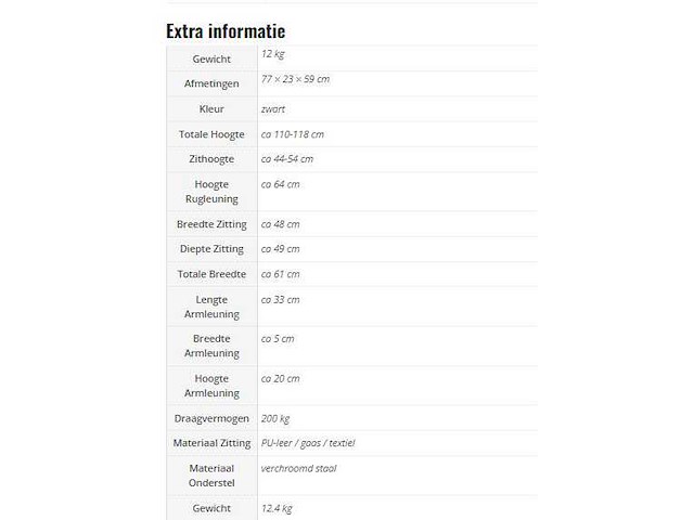 Bureaustoel - afbeelding 9 van  9