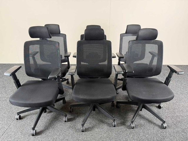 Bureaustoelen (12x) - afbeelding 1 van  6