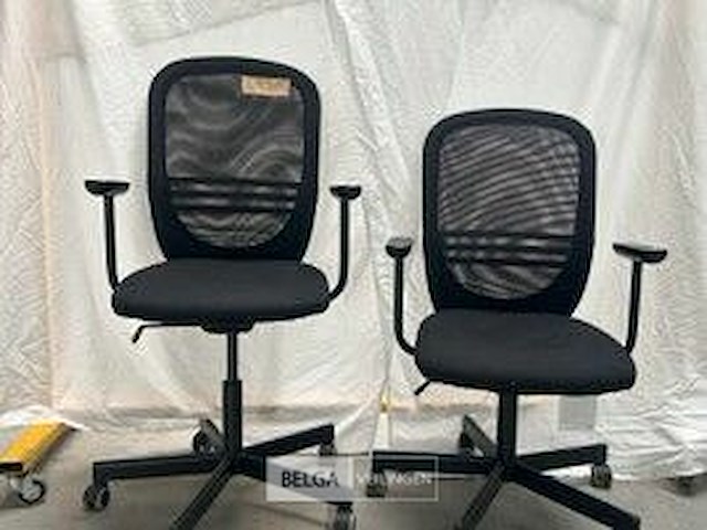 Bureaustoelen met armleuning flintan (2x) - afbeelding 1 van  1