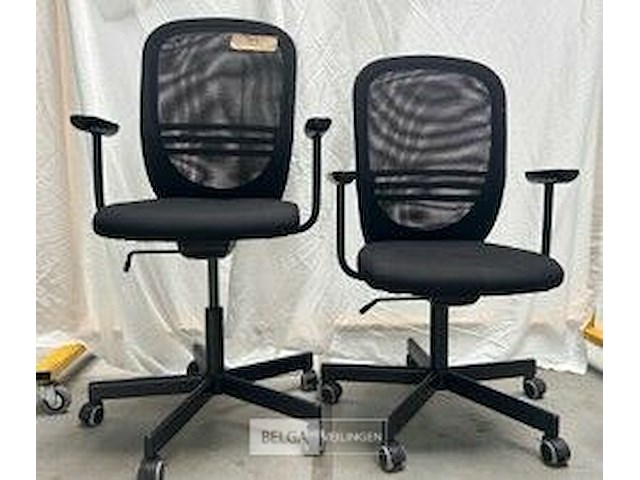 Bureaustoelen met armleuning flintan (2x) - afbeelding 1 van  1