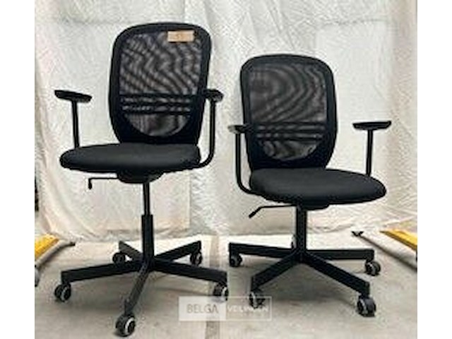 Bureaustoelen met armleuning flintan (2x) - afbeelding 1 van  1