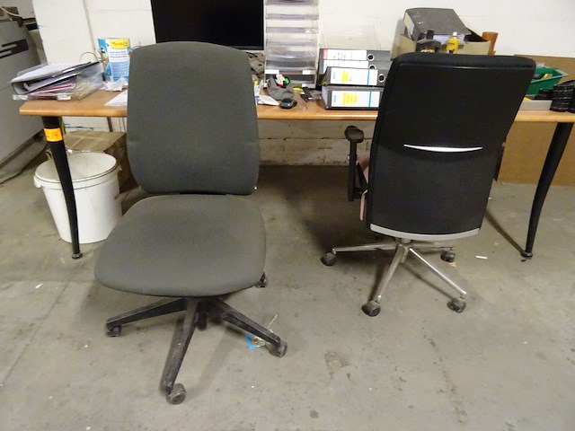 Bureautafel + 2x bureaustoel - afbeelding 2 van  3