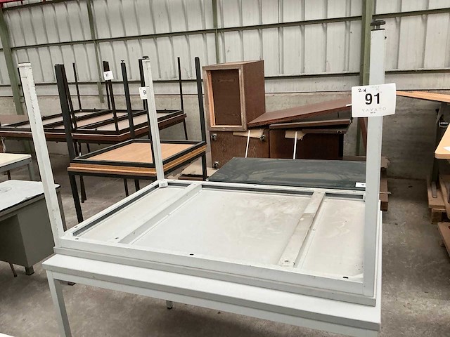 Bureautafel (2x) - afbeelding 2 van  3