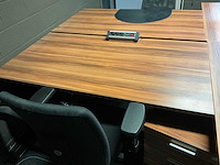 Bureautafel (4x) + bureau-/vergaderstoel (5x) - afbeelding 16 van  17