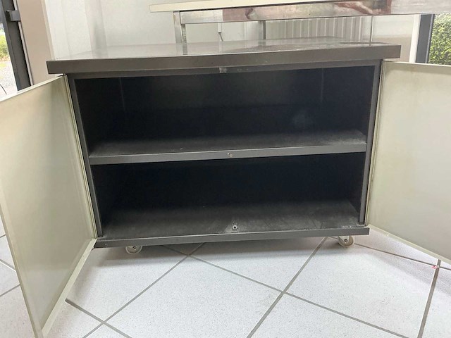 Bureautafel + kast op wieltjes - afbeelding 4 van  4