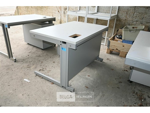 Bureautafel + ladeblok - afbeelding 1 van  4
