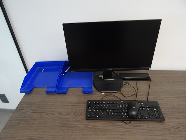 Bureautafel + ladekastje en bureaustoel - afbeelding 4 van  6