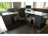 Bureautafel met directiezetel - afbeelding 2 van  5