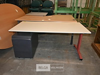 Bureautafel met ladeblok - afbeelding 2 van  5