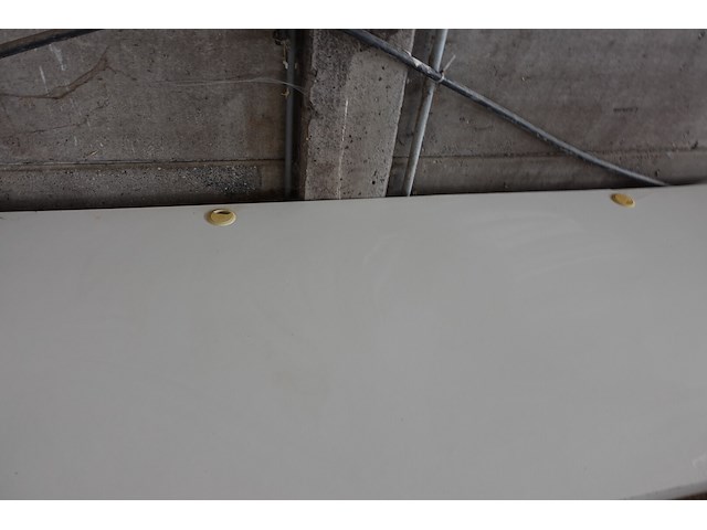 Bureautafel met uitsparingen voor kabels 2,50 x 0,90 m - afbeelding 3 van  3