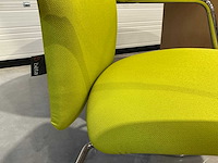 Bureautafel ovaal + stoelen & kastje - afbeelding 3 van  6