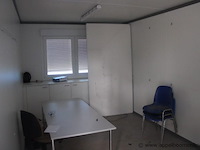 Bureeelcontainer vv dagramen (b0093), tafel en stoelen, 2 deuren - afbeelding 3 van  4
