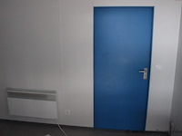 Bureeelcontainer vv dagramen (b0093), tafel en stoelen, 2 deuren - afbeelding 4 van  4