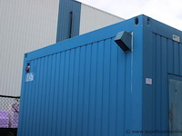 Bureeelcontainer vv dagramen (b0097), tafel en stoelen, microgolf, koelkastje, 2 deuren - afbeelding 2 van  6