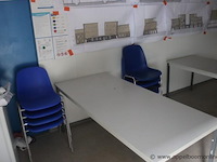 Bureeelcontainer vv dagramen (b0097), tafel en stoelen, microgolf, koelkastje, 2 deuren - afbeelding 5 van  6