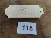 Bureel 15x5,5cm - afbeelding 2 van  2