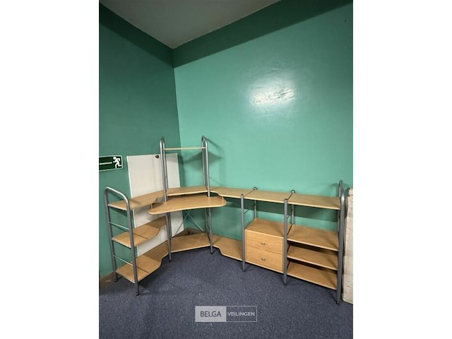 Bureel met computertafel - afbeelding 1 van  4