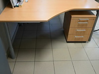 Bureel met ladeblok - afbeelding 1 van  2