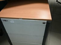 Bureel met ladeblok - afbeelding 2 van  2