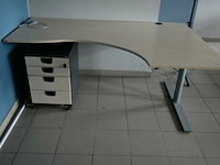 Bureel met ladeblok - afbeelding 1 van  2