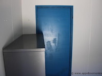 Bureelcontainer plm 6x3m, dagramen, 2 deuren, hoekburo, tafel, stoel - afbeelding 2 van  4