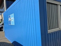 Bureelcontainer plm 6x3m, dagramen, tafel, kast, ijskastje en radiator - afbeelding 3 van  8