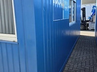 Bureelcontainer plm 6x3m, dagramen, tafel, kast, ijskastje en radiator - afbeelding 4 van  8