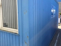 Bureelcontainer plm 6x3m, dagramen, tafel, kast, ijskastje en radiator - afbeelding 5 van  9