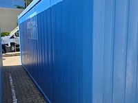 Bureelcontainer plm 6x3m, dagramen, tafel, kast, ijskastje en radiator - afbeelding 5 van  10