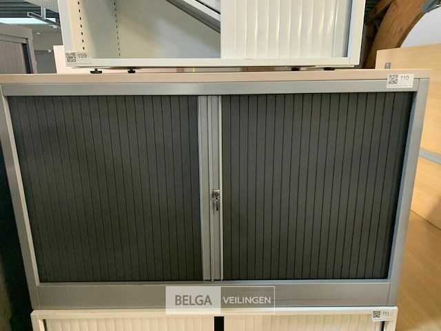 Bureelkastje met schuifdeuren - afbeelding 2 van  2