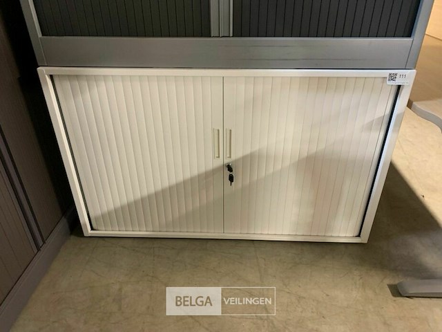 Bureelkastje met schuifdeuren - afbeelding 1 van  2