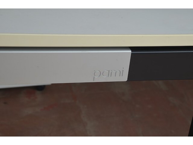 Bureeltafel 160x80x75 cm, bureelstoel, ladeblok met 3 laden, pc beugel - afbeelding 4 van  8