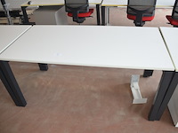 Bureeltafel 160x80x75 cm, bureelstoel, pc beugel - afbeelding 3 van  6