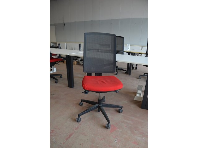 Bureeltafel 160x80x75 cm, bureelstoel, pc beugel - afbeelding 4 van  6