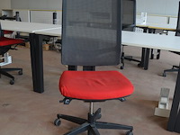 Bureeltafel 160x80x75 cm, bureelstoel, pc beugel - afbeelding 4 van  6