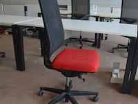 Bureeltafel 160x80x75 cm, bureelstoel, pc beugel - afbeelding 5 van  6