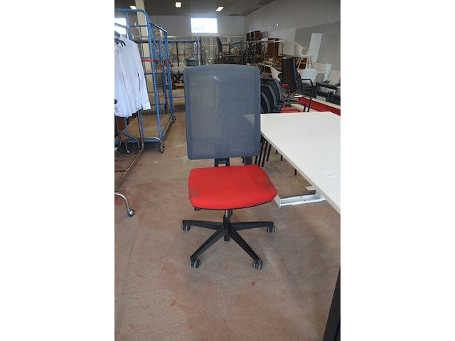 Bureeltafel 160x80x75 cm, bureelstoel, pc beugel - afbeelding 4 van  6