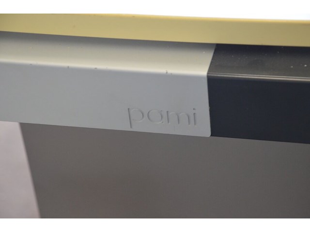 Bureeltafel 160x80x75 cm, pc beugel, bureelstoel, ladeblok met 1 deur - afbeelding 4 van  8