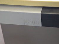 Bureeltafel 160x80x75 cm, pc beugel, bureelstoel, ladeblok met 1 deur - afbeelding 4 van  8