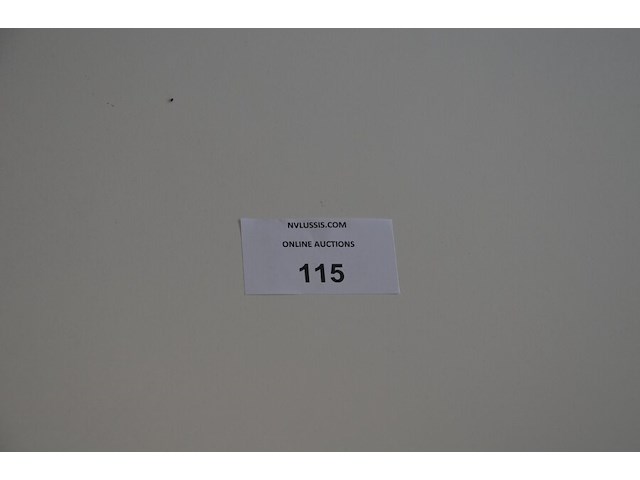 Bureeltafel 240x100x75 cm, ladeblok met 3 laden, 2 bureelstoelen, 2 pc beugels - afbeelding 10 van  10