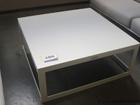 Burford salontafel top aluminium wit - afbeelding 1 van  1