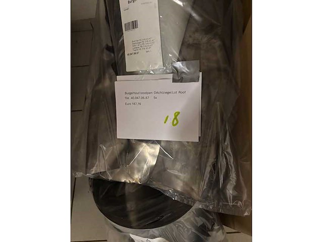 Burgerhout - 40.047.06.67 - dak rookgasafvoer lood (5x) - afbeelding 2 van  2