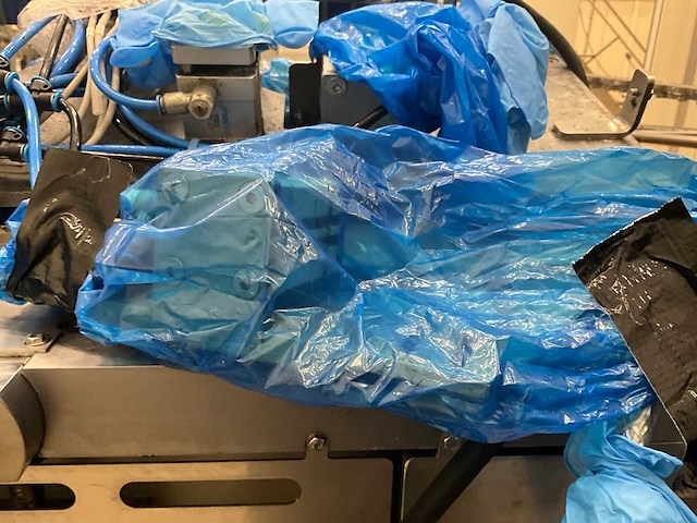 Burgmetaal mobiel rvs voedingstoestel/ontnestermachine - afbeelding 18 van  19