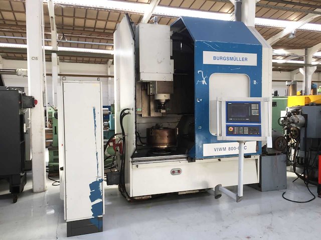Burgsmüller - 2000 - viwm 800-cnc - verticale machinecentra - afbeelding 13 van  19