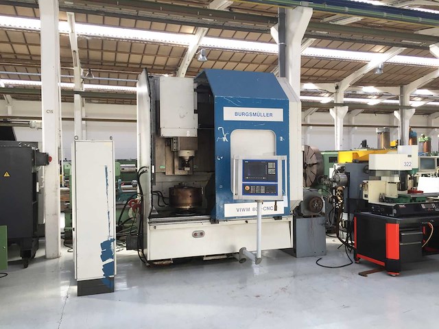Burgsmüller - 2000 - viwm 800-cnc - verticale machinecentra - afbeelding 14 van  19