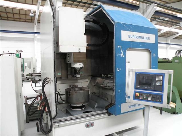 Burgsmüller - 2000 - viwm 800-cnc - verticale machinecentra - afbeelding 1 van  19