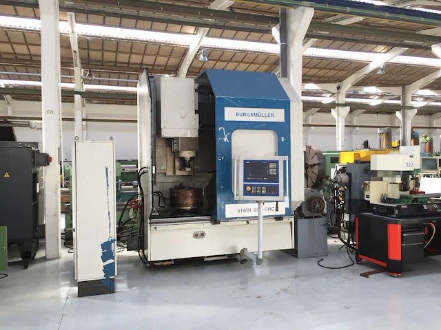 Burgsmüller - 2000 - viwm 800-cnc - verticale machinecentra - afbeelding 15 van  19