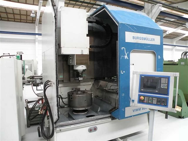 Burgsmüller - 2000 - viwm 800-cnc - verticale machinecentra - afbeelding 1 van  19