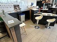 Buro-eiland + koffie corner + inhoud - afbeelding 4 van  5