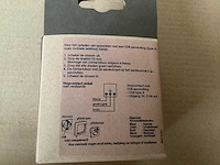 Busch-jaeger contactdoos met 1 x usb, polarwit (8x) - afbeelding 3 van  4